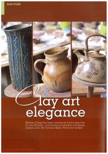 Clay Art Elegance - Home & Living Magazine (June-July 2013 edition)