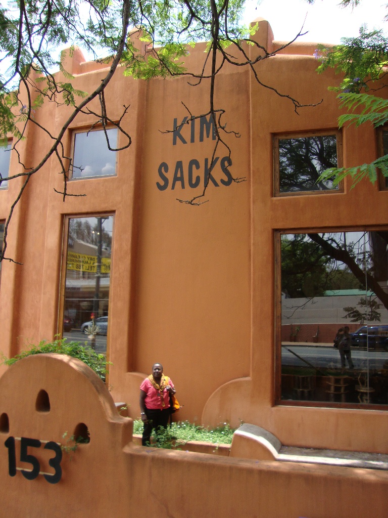 visiting Kim Sacks Gallery in Johannesburg 2014